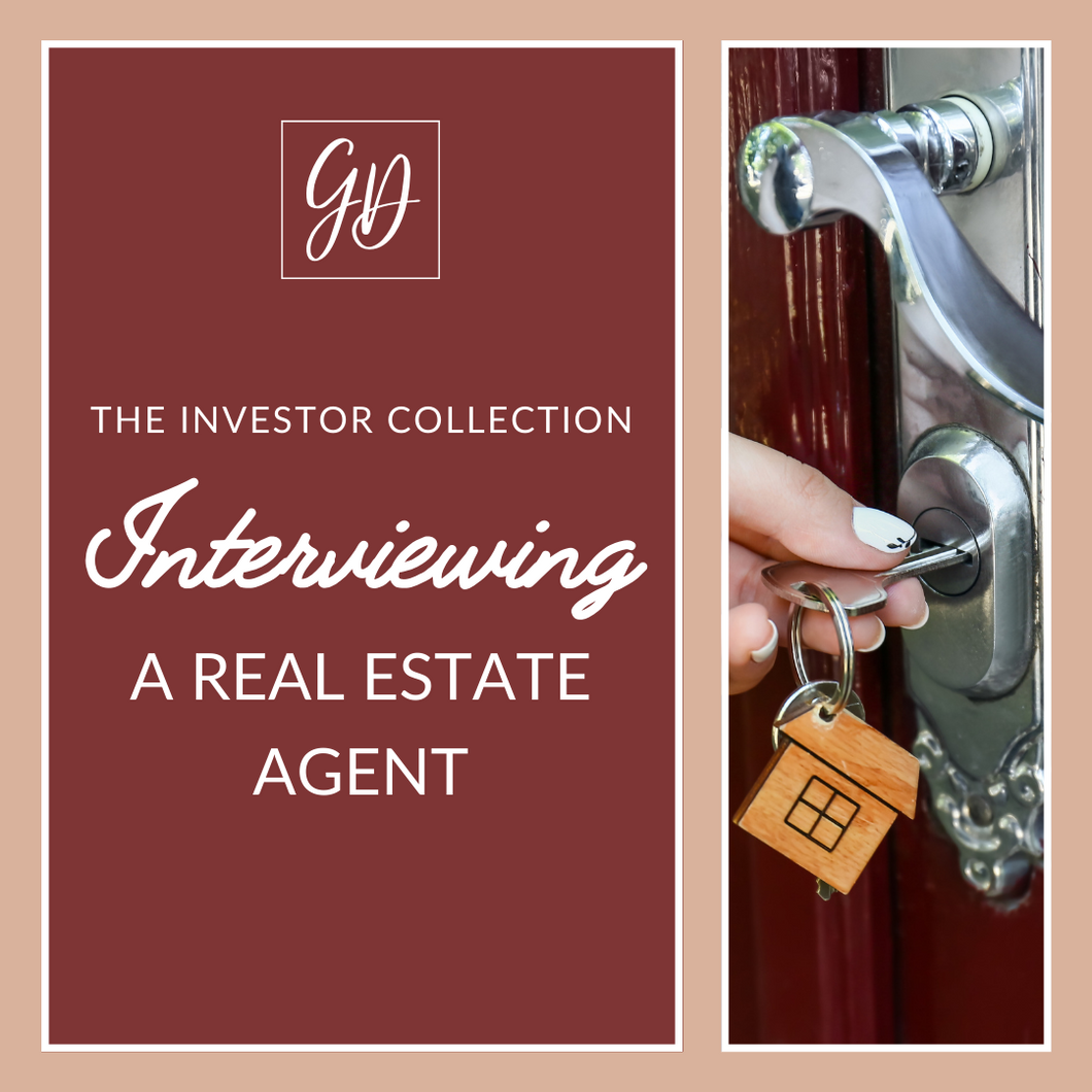 Investors | Interviewing a Real Estate Agent